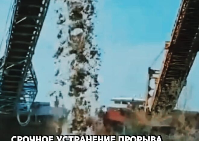 Срочное устранение прорыва дамбы в Китае с помощью грузовиков, — местные СМИ. 5 июля прорвало дамбу недалеко от китайско…