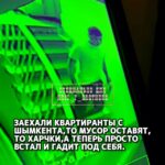Заехали квартиранты с Шымкента,то мусор оставят,то харчки,а теперь просто встал и гадит под себя. Пусть видят героя! Бай…