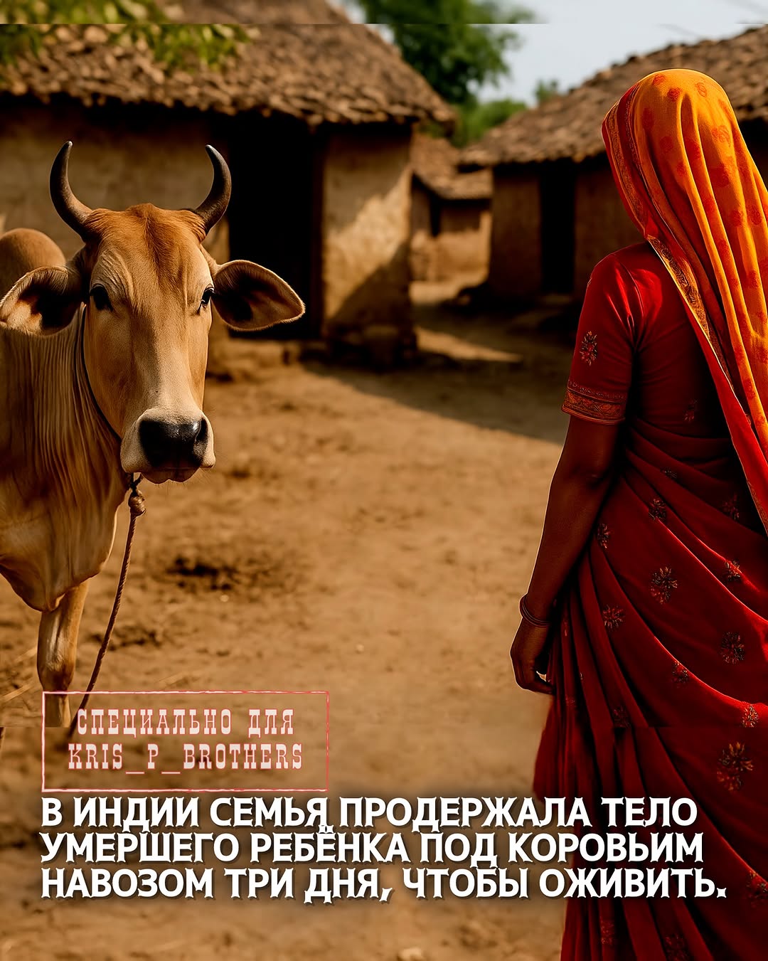 В Индии семья продержала тело умершего ребёнка под коровьим навозом три дня, чтобы оживить. По данным издания The Times …