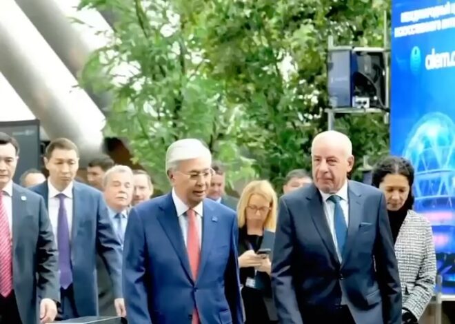 Токаев провёл ряд встреч на Digital Bridge 2025 На полях международного форума Digital Bridge 2025 Президент Казахстана …