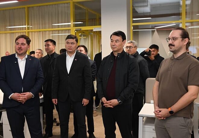 Аким города Алматы Дархан Сатыбалды посетил MOST IT Hub Almaty — современную площадку для развития стартапов и технологи…