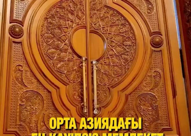 🇰🇿 Қазақстан — Орта Азиядағы ең қауіпсіз ел Халықаралық Peace Index (Global Peace Index) 2025 жылғы есебінде Қазақстан…