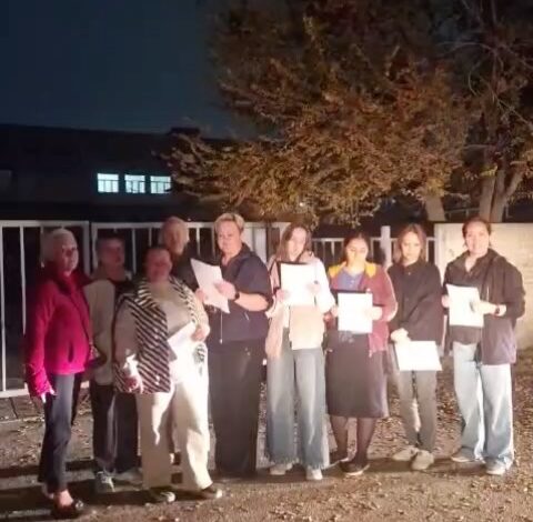 Просим обратить внимание на происходящее в средней школе имени Л.Н. Толстого, Иргелинского сельского округа, Карасайског…