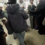 Здравствуйте. Это миграционный отдел полиции, бостандыкского района куда приезжают более 1000 иностранцев чтобы сдавать …