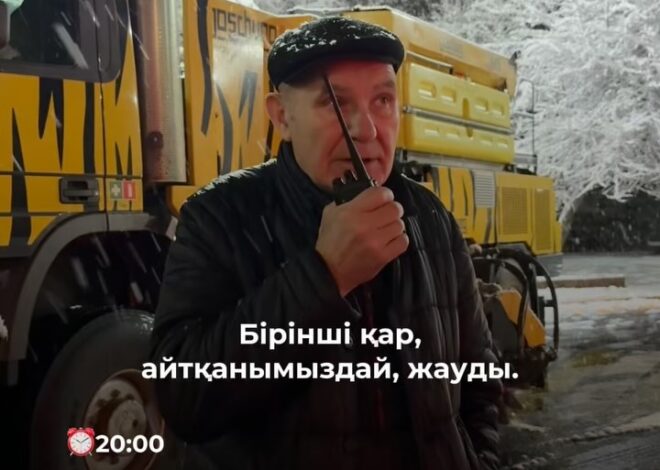 4 қараша күні сағат 20:00-ден бастап Алматыда қар жауа бастады. Ауа температурасы +2 °C, желдің жылдамдығы 2-7 м/с. Қар …