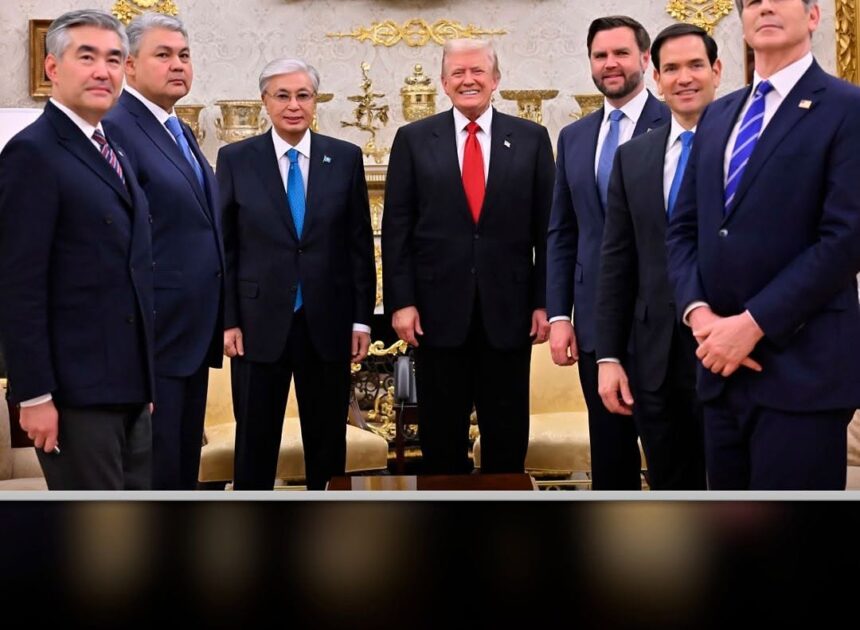 В Белом Доме прошла историческая встреча Президента Казахстана Касым-Жомарта Токаева с Президентом США Дональдом Трампом…