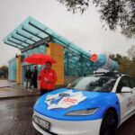 🌧 Жауынды күні Samal Water жылы көңіл сыйлайды! В дождливую погоду Samal Water дарила прохожим зонты и хорошее настроен…